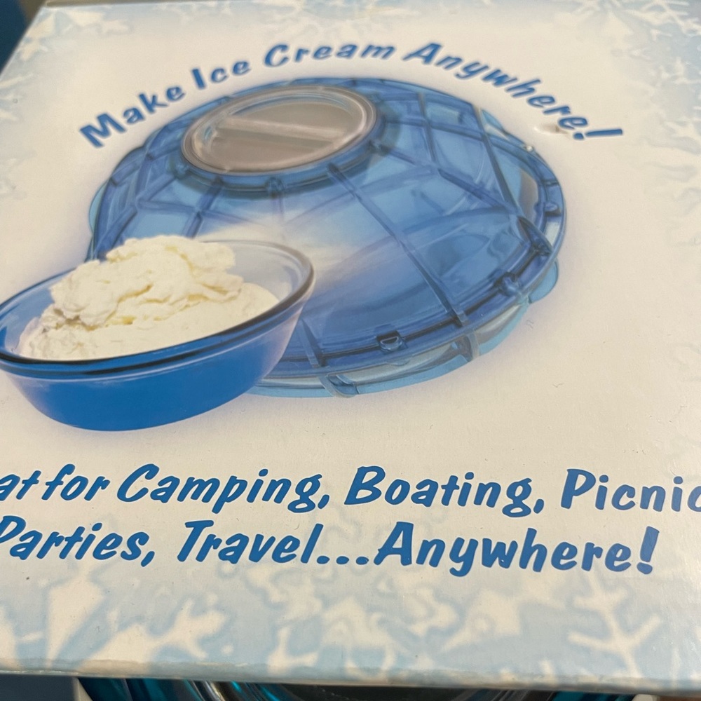 NEW ICE CREAM MAKER